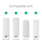 Diaper Genie Easy Roll Refill | 30 Bags Per Refill | Holds Up to 1410 Newborn Diapers | Odor Control | Diaper Pail Refill Bags | Fits Diaper Genie Signature & Platinum Pails
