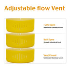 Doli Yearning Premium Floating Pool Chlorine Floater, Chlorine Dispenser for Chemical Tablets Fits 1" and 3" Tabs Bromine Holder (Duck)…