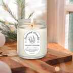 4 Pack Candles for Home Scented, Lavender Candles, 4x6.3 oz 4x50 Hour Long Lasting Aromatherapy Jar Candles Natural Soy Wax Relaxing Candle, Candles Gifts for Women (Lavender *2 &Sage &Jackson)