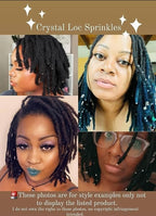 Metal Loc sprinkle Hair Beads, DreaLock Hair Accessories, Loc Jewelry (100% Copper, 6/0 4mm)