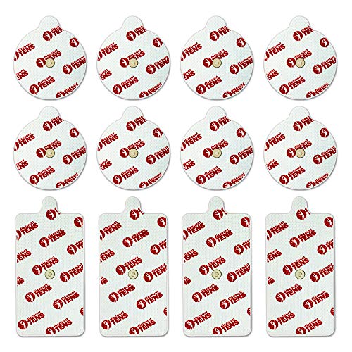 PowerDot 2.0 Compatible Electrodes with Magnetic Connector. 12 Premium PowerDot 2.0 Compatible Replacement Pads (Version 2 - Magnetic)