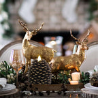 Eldnacele LED Pine Cone Candles, Battery Operated Flameless Candles with Timer Unscented Wax Pinecone Candles Brown 2 Pack for Christmas Home Party Decoration