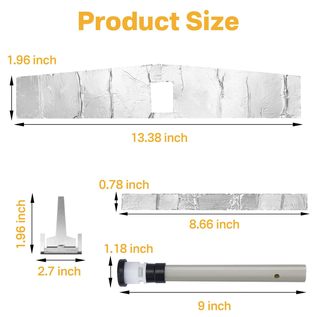 DA82-01415A Water Leakage Assembly Replacement for Samsung Refrigerator Drain Tube Kit AP5957964, PS1005968,3436781