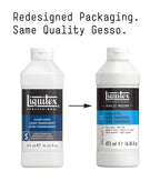 Liquitex Professional Gesso Surface Prep Medium, 473ml (16-oz), Clear