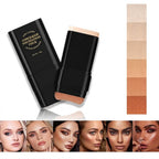Face Foundation Contour Stick Long-wear Lightweight Brighten Stick Blemish Contouring Face Concealer Beauty Makeup 05#DEEP WHEAT COLOR