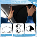 for 3 Series Windshield Sun Shade Sunshade Fits BMW 2013-2018 3 Series/ F30/ F31/ F80/ M3 for BMW 328i 335i 320i 330i 325i Windshield Cover Window Shield Protector Sun Visor Car Accessories