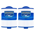 Cryspool® 06045 Filter Compatible with Artesian Spas, Tidal Fit Swim 06-0006-12, 06-0005-12, 6CH-502, PAS50SV-F2M, FC-0311, 50 Sq. Ft Spa Filter Cartridge, 2 Pack