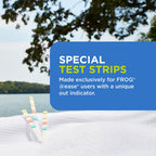 FROG @Ease Test Strips for Hot Tubs and Swim Spas - Test Strip with Out Indicator for FROG @Ease SmartChlor Cartridges, pH, Total Alkalinity and Total Hardness - 60 Test Strips