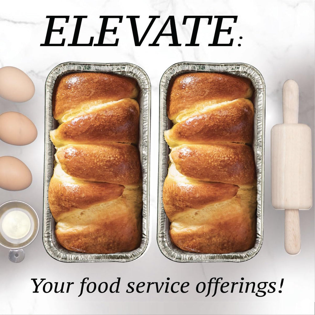 Spare Essentials (65 Pack) 2Lb Foil Bread Pans for Baking, Disposable Bread Pans - Perfect for Baking Banana Bread, Cakes & Meatloaf - 2 Pound Aluminum Pans for Food Serving - 8.5" X 4.5" X 2.5"