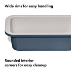 OXO Good Grips Non-Stick Pro Ceramic Coated Metal Bakeware 1Lb Loaf Pan – Storm Blue