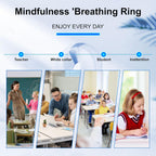 Mindfulness Gifts, 4-7-8Guided Visual Meditation Tool, Stress Relief Sleep Gifts for Adults & Kids, Self Care Gift for Women, Relaxation Gifts,Stress Relief Gifts for Women Breathing Light for ADHD