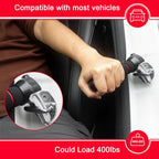 EVEME Car Door Handle for Elderly with Car Handle Assist,Support Handle Multifunction Handle Automotive Door Latch Handle Cane for Seniors and Handicapped (Red)