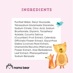 Amazon Brand - Mama Bear 99% Water Baby Wipes, Hypoallergenic, Fragrance Free,72 Count (Pack of 6)