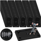 Mouse and Insect Glue Traps Mouse Sticky Traps Plastic Sticky Adhesive Mice Snake Insect to Use Indoor (64 Pieces,3 x 5 Inch)