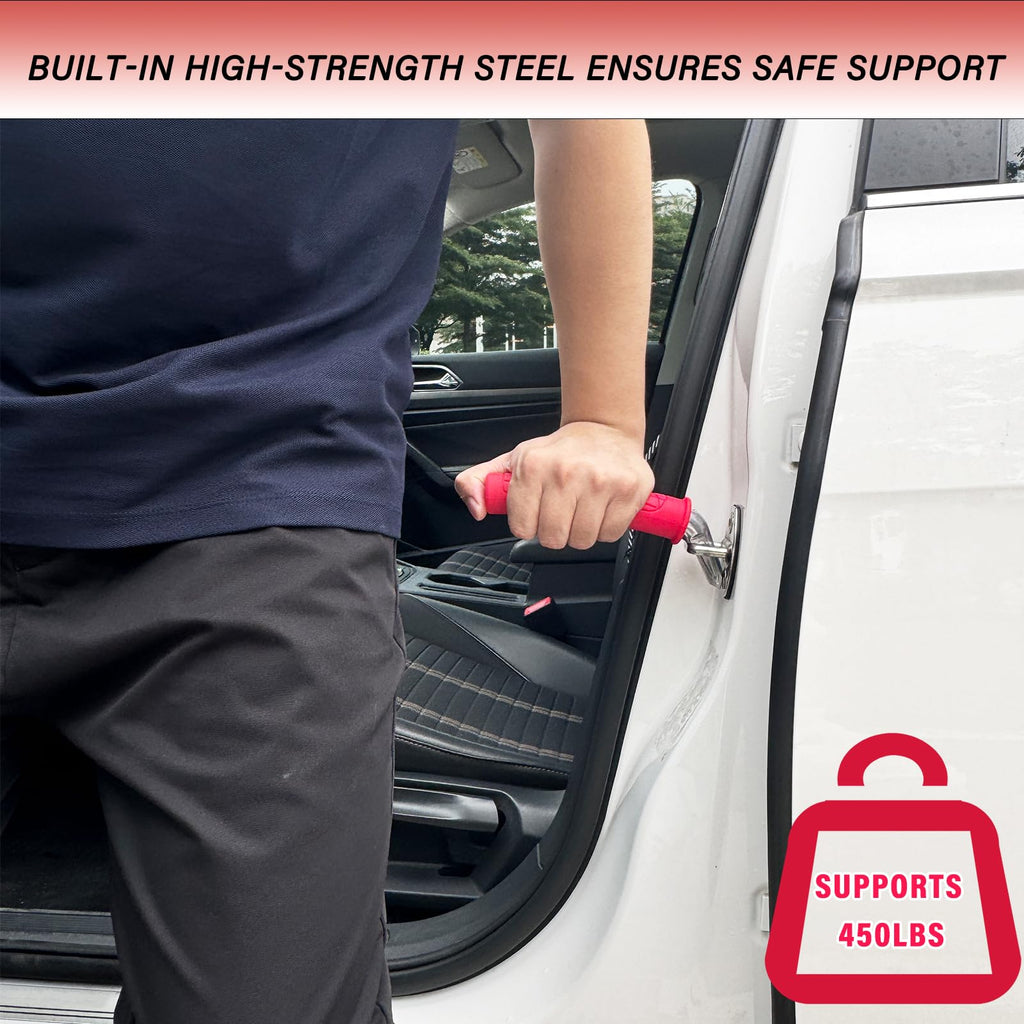 EILITWAY 2 Pack Car Handle Assist for Elderly - Vehicle Support Handle - Auto Grab Bar Cane Support Aid - for All Vehicles