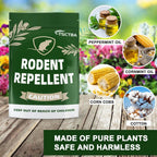 TSCTBA Rodent Repellent, Mouse/Rat Repellent, Mice Repellent for House, Peppermint to Repel Mice, Mouse and Rats, Natural Rodent Repellent Indoor and Outdoor - 8P