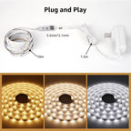 Lepro LED Strip Light, 3000K-6000K Tunable White, 32.8ft Dimmable Bright LED Tape Lights, 600 LEDs 2835, Strong 3M Adhesive, Suitable for Christmas Decorations, Home, Kitchen, Under Cabinet, Bedroom