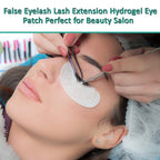 50 Pairs Set Under Eye Pads,Eyelash Extension Gel Patches, Lash Extension Lint Free Under Hydrogel Eye Mask Pads Beauty Tool. (Pink)