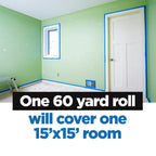 ScotchBlue Original Multi-Surface Painters Tape, 2 Inch Wide (1.88 in. x 60 Yds), 3 Rolls, Blue Paint Tape Protects Surfaces and Removes Easily, Masking Tapes for Indoor and Outdoor Use (2090-48EP3)