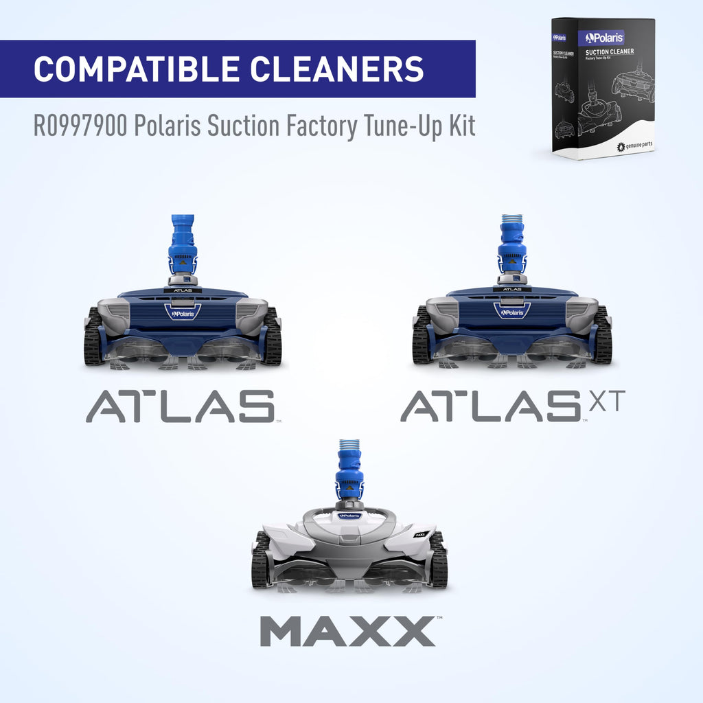 Polaris Genuine Parts Suction Cleaner Tune Up Kit, R0997900 | Compatable with Polaris Models Atlas, Atlas XT, MAXX