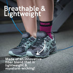 Zensah Ankle Support - Compression Ankle Brace - Great for Running, Soccer, Volleyball, Sports - Ankle Sleeve Helps Sprains, Tendonitis, Pain (Medium, Black - Pair)