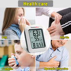 ThermoPro TP60 Digital Hygrometer Indoor Outdoor Thermometer Wireless Temperature and Humidity Gauge Monitor Room Thermometer with 200ft/60m Range Humidity Meter