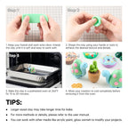Shuttle Art Polymer Paste, 50 Colours of Modelling Clay with Modelling Tools Accessories, DIY Clay Kit Oven Bake, Non-Toxic for Children