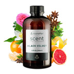 Aromaplan Hotel Scents Black Velvet 5 Fl Oz, Home Luxury Aroma & Hotel Collection Diffuser Oil- Hotel Diffuser Oil for Aromatherapy- USA Made, Bigger Bottle, Bolder Aroma & Longer Lasting