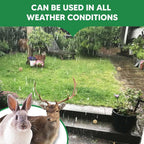 AMDEIUR Deer Repellent for Plants, Rabbit Repellent Outdoor, Deer Deterrent for Yard, Bunny Repellent, Deer Away, Keep Rabbits Out of Your Garden, Safe for Family, Pets and Plants, 8 Packs
