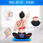 KYSMOTIC Large Gel Seat Cushion for Long Sitting (Super Large & Thick), Soft & Breathable, Gel Cushion for Wheelchair Reduce Sweat, Gel Chair Cushion for Hip Pain, Gel Seat Cushion for Office Chair