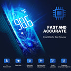 No-Touch Thermometer for Adults and Kids, Digital Baby Thermometer with Fever Alarm, 1 Second Fast Result, Easy to use, 2 in 1 Mode