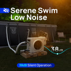 AQUASTRONG Swimming Pool Heat Pump,Electric Pool Heater for Above Ground and Inground Pool,Heating and Cooling Pool Heater Pools Up to, 6500 Gallons
