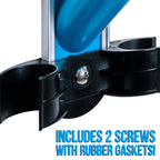 U.S. Pool Supply Pool Equipment Storage Rack Tool - Pool Organizer, Holds Cleaning Accessories, Skimmer Nets, Brushes, Vacuum Heads, Vacuum Hoses, Pole Hanger, Hot Tub Spa Maintenance Accessory Holder