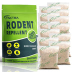 TSCTBA Rodent Repellent Indoor, Mouse repellents, Rodent Repellent Outdoor, Peppermint to Repel Mice and Rats,Rats Repellent for House,Mice Repellent,Mice Deterrent - 12P