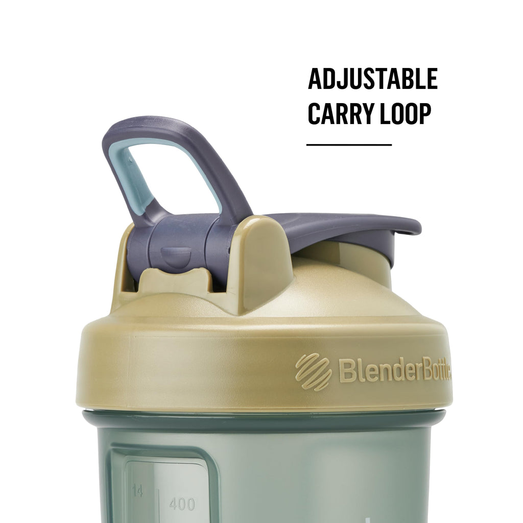 BlenderBottle Classic V2 Shaker Bottle Perfect for Protein Shakes and Pre Workout, 28oz, Full Color Tan