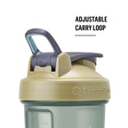BlenderBottle Classic V2 Shaker Bottle Perfect for Protein Shakes and Pre Workout, 28oz, Full Color Tan