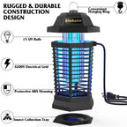 Klahaite Bug Zapper Outdoor, Mosquito Zapper Indoor, Insect Fly Trap for Home Garden