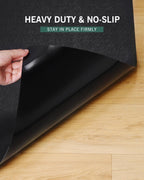 Office Chair Mat for Hard Floors, 48"x60" Anti-Slip Waterproof Floor Protector Desk Chair Mat for Rolling Chairs, Heavy Duty Non-Toxic Computer Area Mat, Easy Glide Floor Mat for Work, Gaming