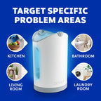 Zevo MAX Flying Insect Trap, Fly Trap Captures Houseflies, Fruit Flies, and Gnats (1 Plug-in Base + 6 Cartridges)