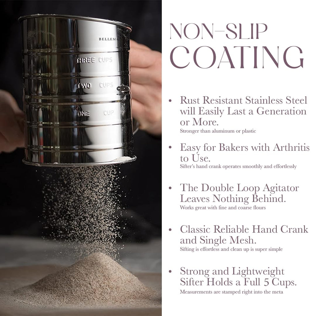Bellemain Flour Sifter (5 Cup)