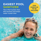 FROG Replacement Chlorine Cartridges for use with Flippin’ FROG Floating Sanitizer System - Prefilled Cartridges Support Easy Pool Maintenance and Cleaner & Clearer Water - 2 Pack