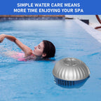 Vickmons Hot Tubs Replacement Cartridges Compatible with Frog @Ease Floating System SmartChlor Cartridges, Ideal for Hot Tubs Up to 600 Gallons, (5 Packs)