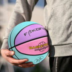 Toddler Kids Basketball Size 3(22") Mini Basketball for Boys Girls Age 1 2 3 4 5 6,PU Rubber Indoor Outdoor Basket Balls for Training Shoot and Dribble