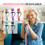 BeneCane Walking Cane for Men & Women Adjustable Cane with Offset Soft Cushioned Handle -Portable Lightweight Sturdy Mobility Walker Aid for Elderly, Seniors Collapsible Cane Pink