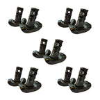 Stander Replacement Ski Glides, Compatible with The EZ Fold-N-Go Walker and The Able Life Space Saver Walker, Black, 5-pack