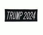 2024 Trump Patriotic Iron Sew On Patch Set Tactical Biker Leather Jacket Vest Patches, 6 Pieces with American Flag, Military, 2nd Amendment - Make America Great Again - MAGA Inspired Gear for Patriots