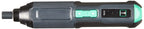 Amazon Basics by SKIL 4V Cordless Stick Screwdriver with 10-Piece Bit Set, USB Cable, LED Light, 3 Torque Settings