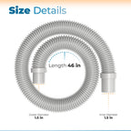 ANTOBLE V532LG Pool Vacuum Leader Hose Pool Cleaner Hose Replacement for Hayward Navigator, Pool Vac Ultra, Aqua Bug, Poolverneugen & More