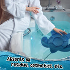 Quttisay Hot Tub Scum Absorber for Spa Hot Tub,Hot Tub Accessories for Adults,Hot Tub Sponge.Hot Tub Oil Absorbing Sponge for Spa & Pool Cleaner,Hot Tub Turtle Scum Absorber Keeps Water Clean,1 Pack