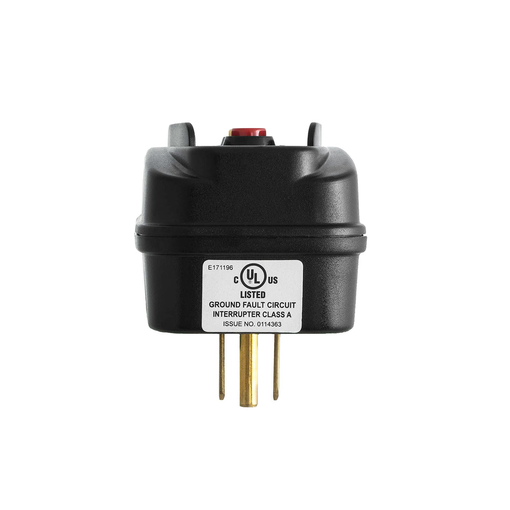 ShockGuard GFCI Replacement Plug Assembly 3-Prongs for Pressure Washer, Inflatable Pool Pump, Above Ground Plug-n-Play hot tub